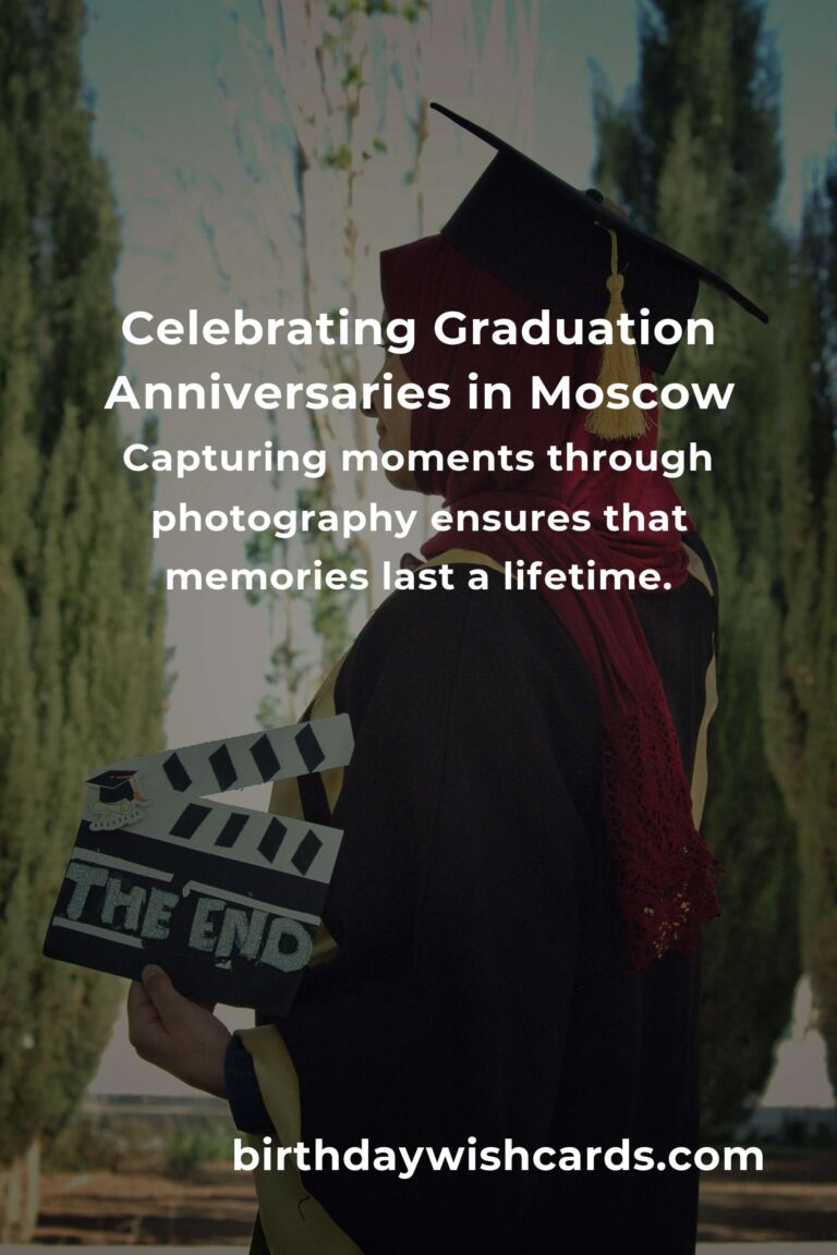 Celebrating Milestones: Your Guide to Planning a Memorable Graduation Anniversary in Moscow
