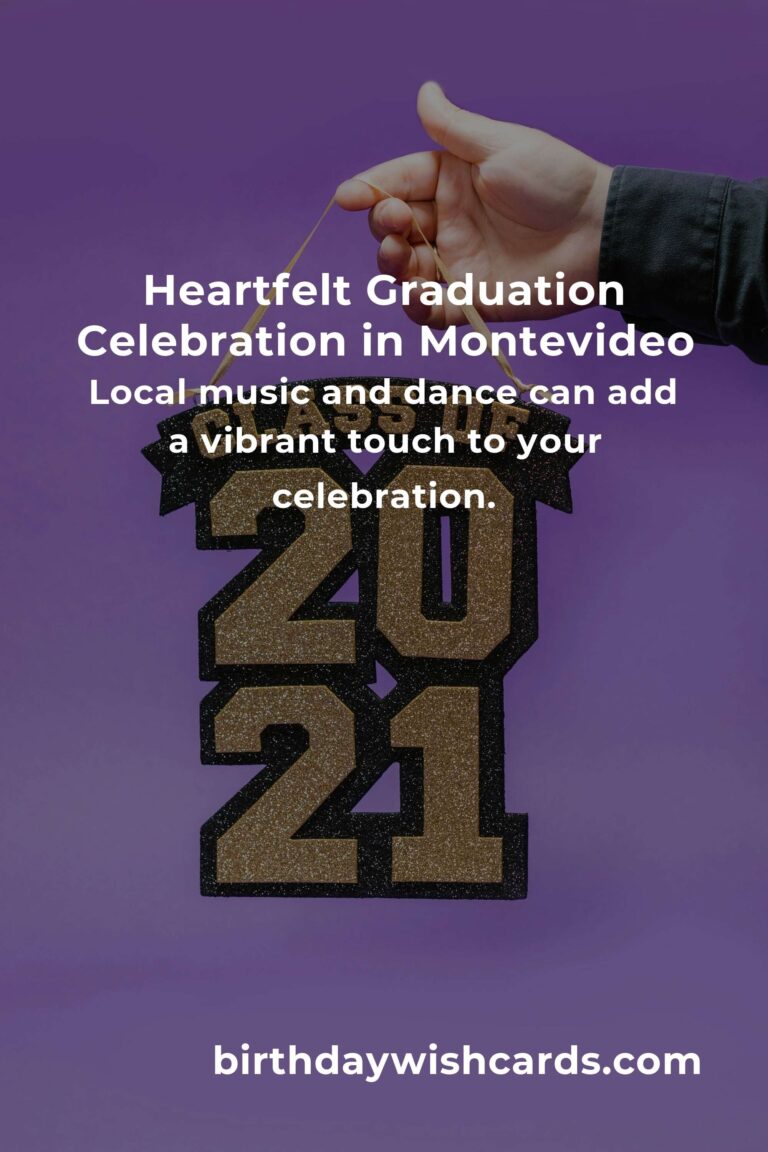 Celebrating Milestones: Your Heartfelt Guide to Graduation Anniversaries in Montevideo