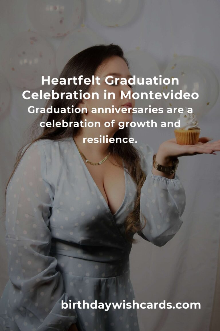 Celebrating Milestones: Your Heartfelt Guide to Graduation Anniversaries in Montevideo
