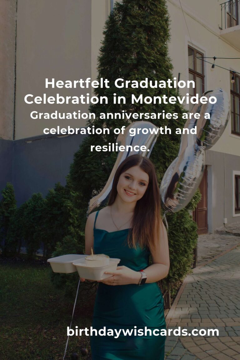 Celebrating Milestones: Your Heartfelt Guide to Graduation Anniversaries in Montevideo