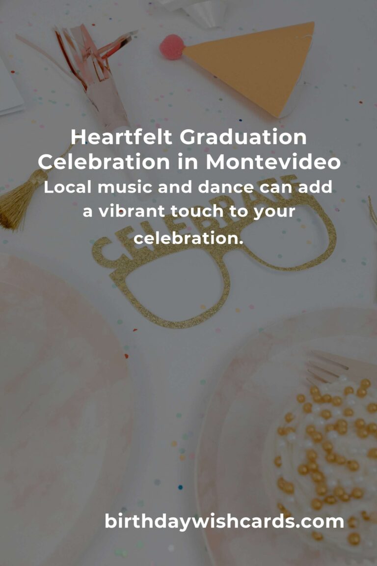 Celebrating Milestones: Your Heartfelt Guide to Graduation Anniversaries in Montevideo