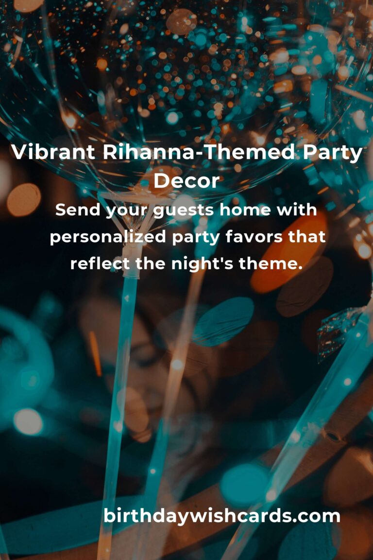 Celebrating Rihanna’s Birthday: Fun Party Ideas for an Unforgettable Bash