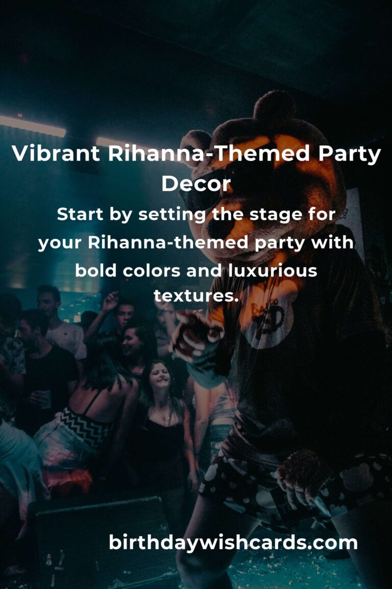 Celebrating Rihanna's Birthday: Fun Party Ideas for an Unforgettable Bash