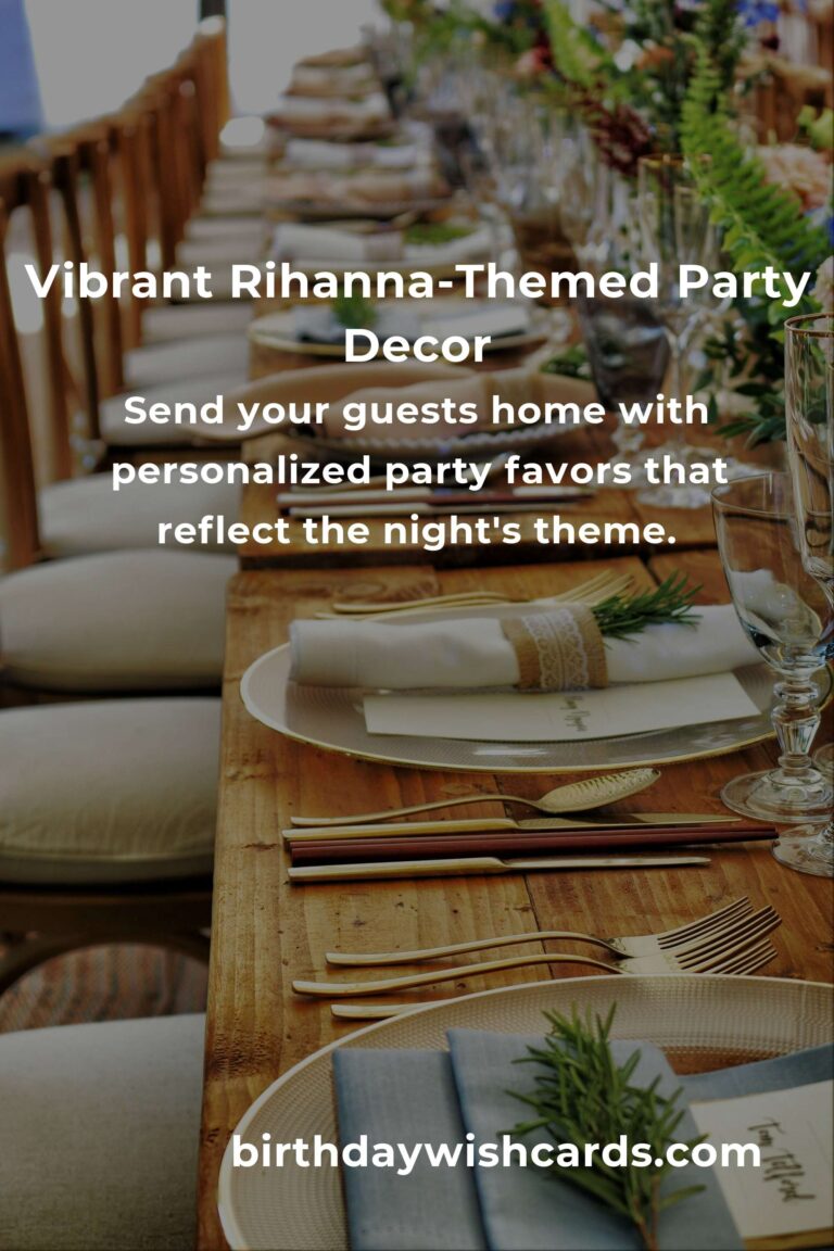 Celebrating Rihanna's Birthday: Fun Party Ideas for an Unforgettable Bash