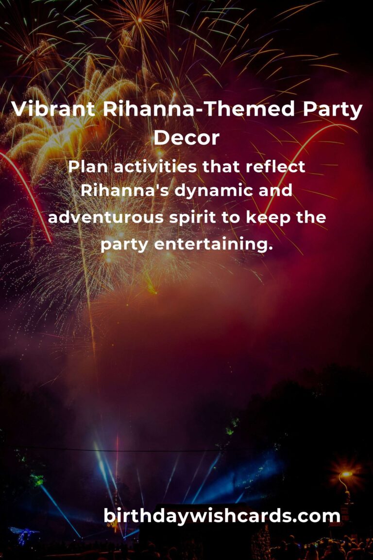 Celebrating Rihanna's Birthday: Fun Party Ideas for an Unforgettable Bash