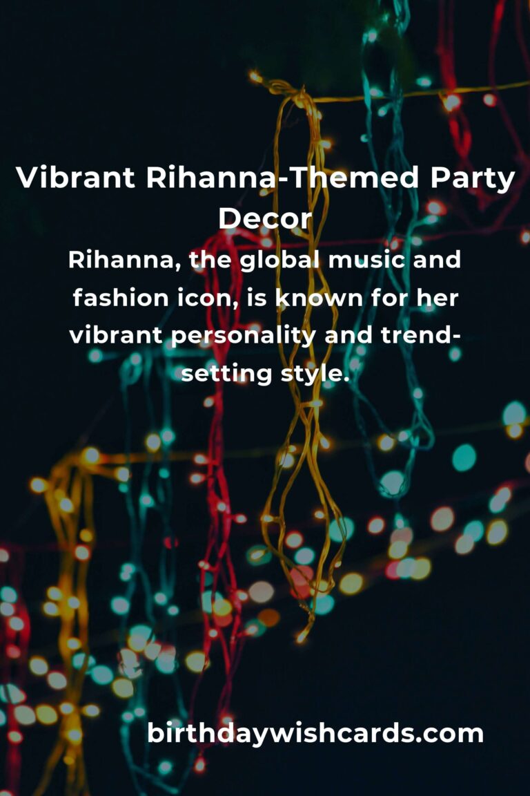 Celebrating Rihanna's Birthday: Fun Party Ideas for an Unforgettable Bash