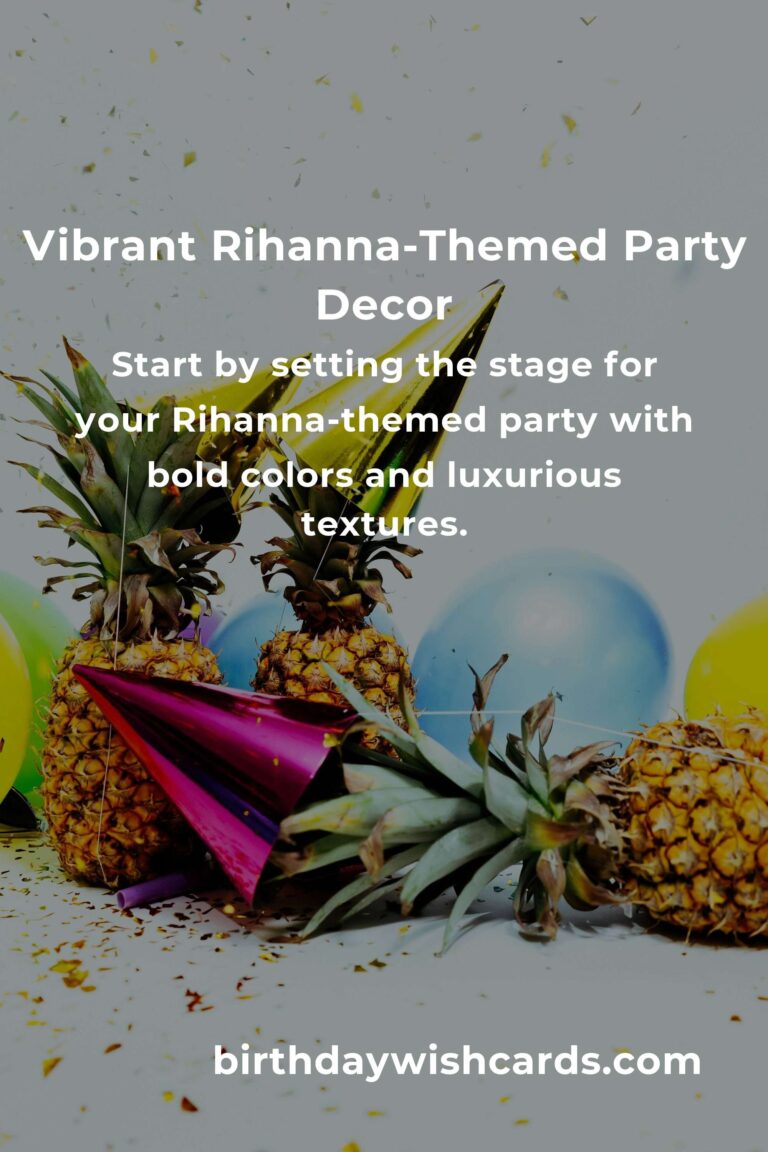 Celebrating Rihanna's Birthday: Fun Party Ideas for an Unforgettable Bash