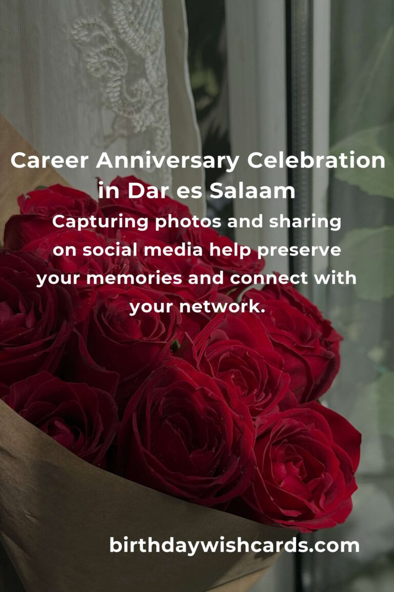 Celebrating Success: The Ultimate Career Anniversary Planning Guide in Dar es Salaam