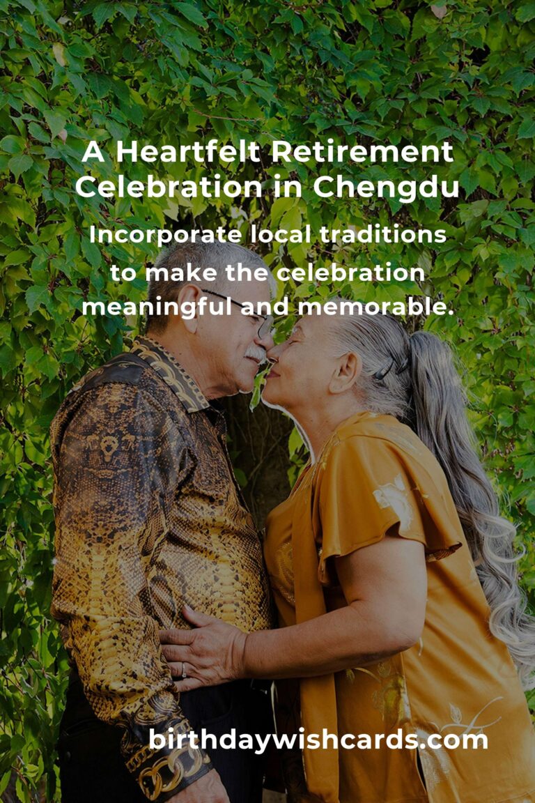 Celebrating Your Retirement in Chengdu: A Heartfelt Guide to Unforgettable Moments