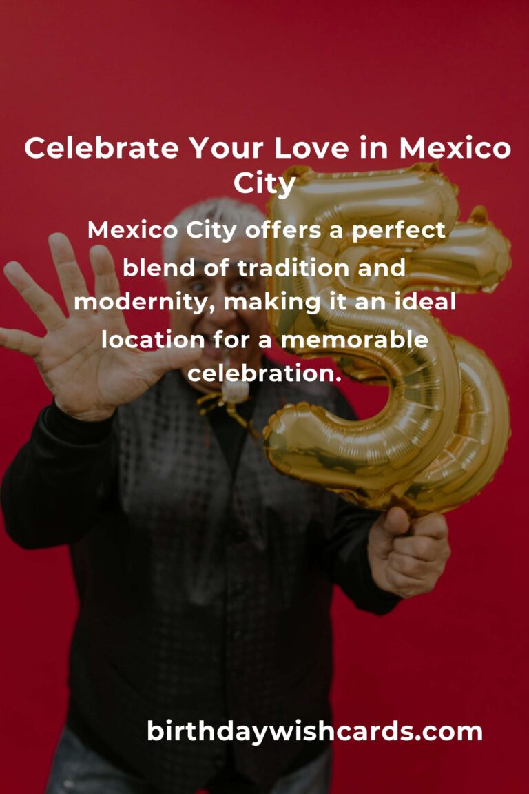 Celebrating a Lifetime Together: A Heartfelt Guide to Planning a Retirement Anniversary in Mexico City