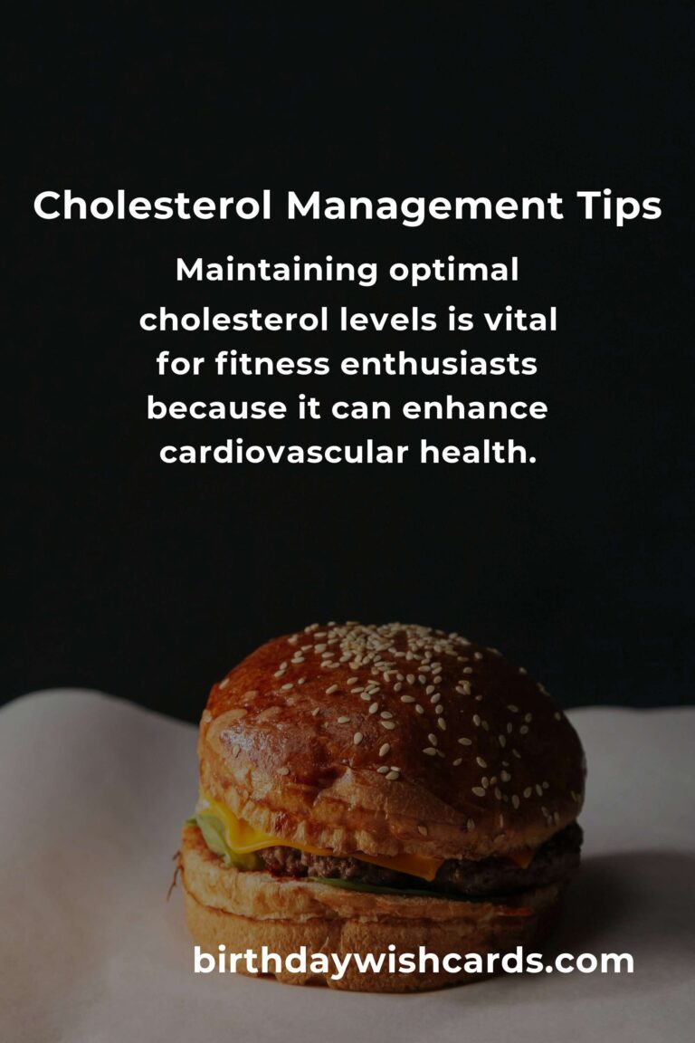 Cholesterol Guide for Fitness Enthusiasts: Essential Tips for 2025