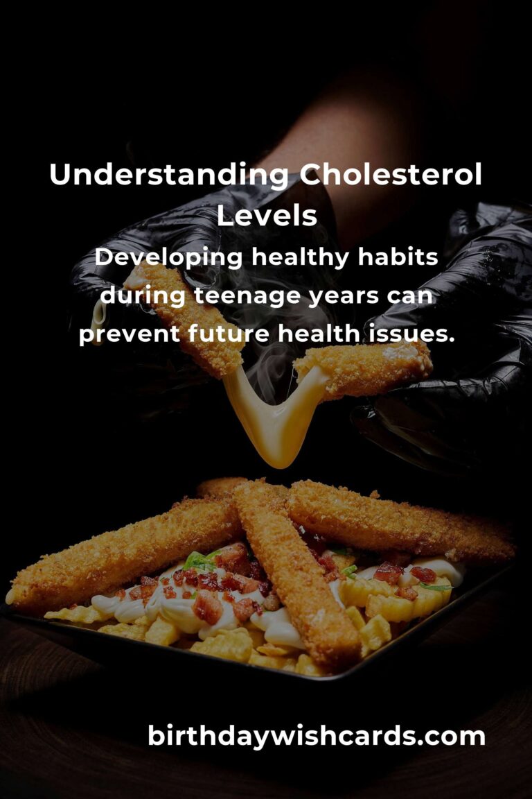Cholesterol Guide for Teens: Understanding and Managing Cholesterol Levels