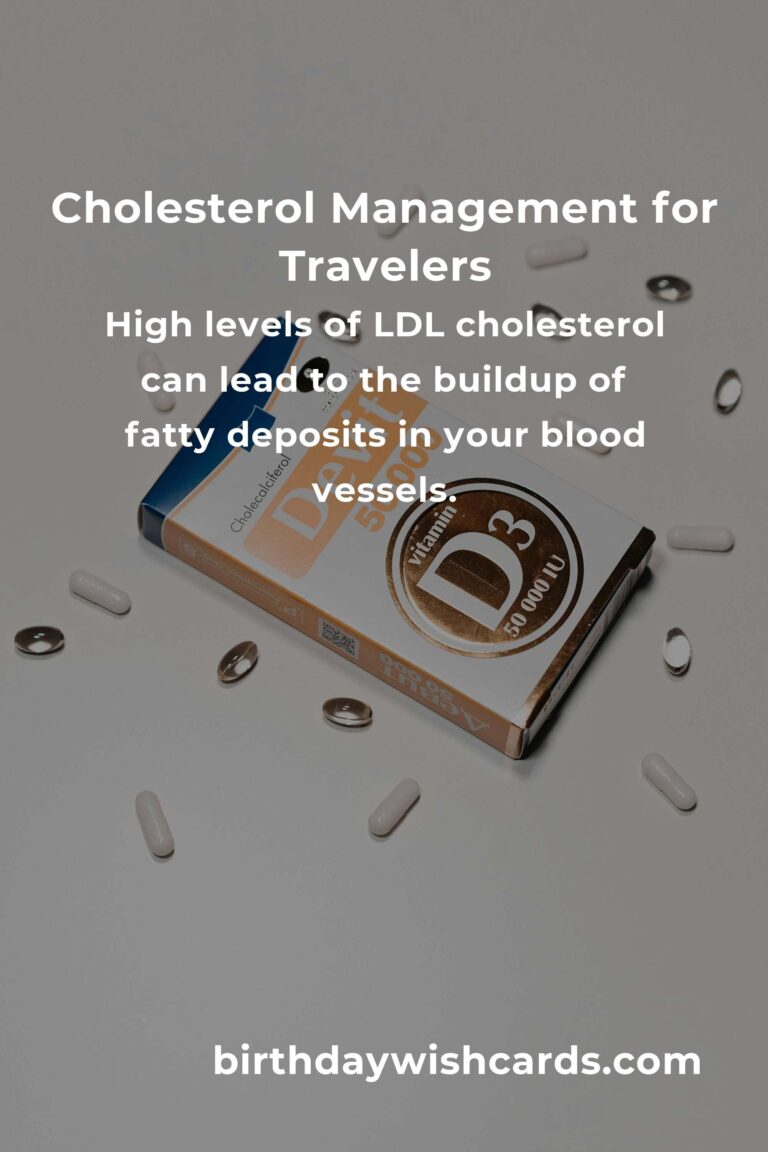 Cholesterol Management Tips for Budget Travelers