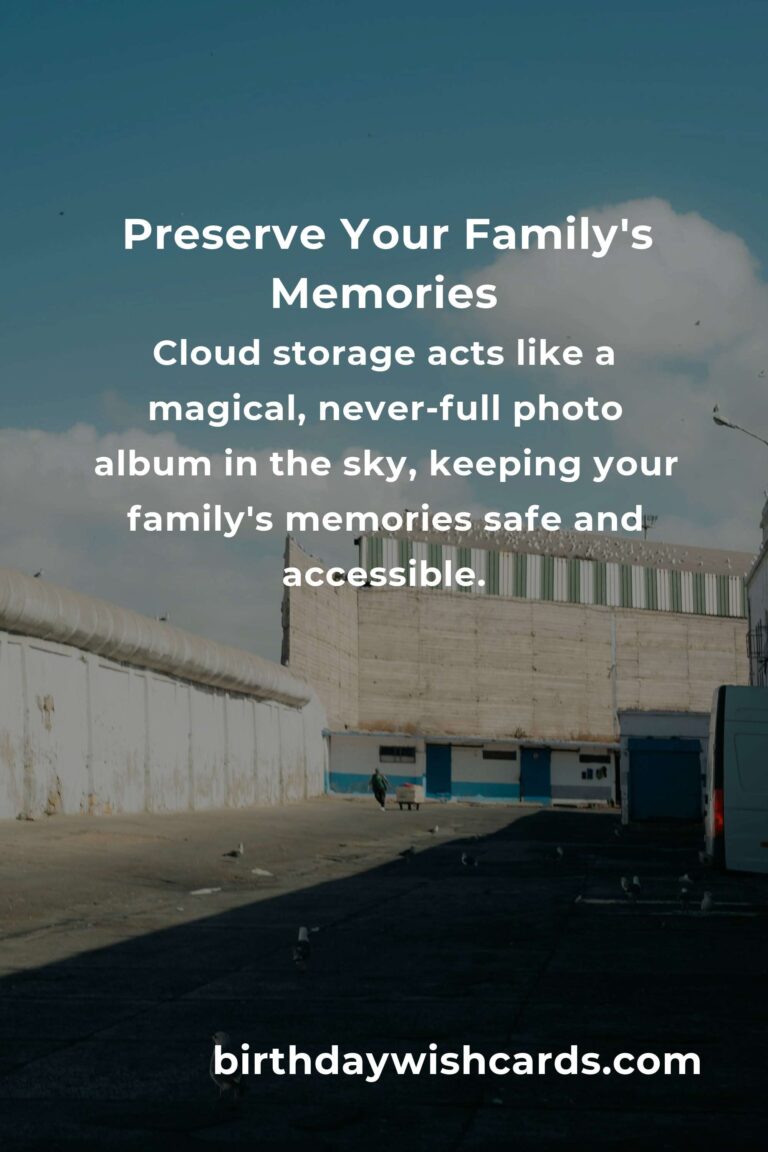 Cloud Storage: A Parent's Guide to Safely Storing Memories and More