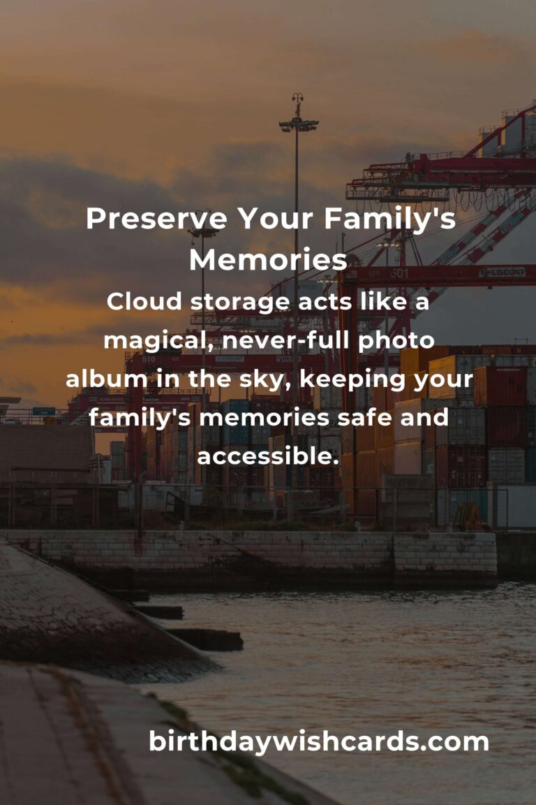 Cloud Storage: A Parent's Guide to Safely Storing Memories and More