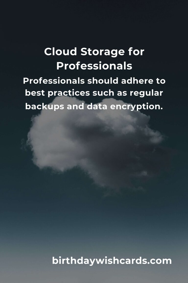 Cloud Storage: Complete Guide for Professionals