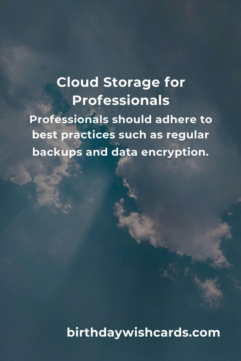 Cloud Storage: Complete Guide for Professionals