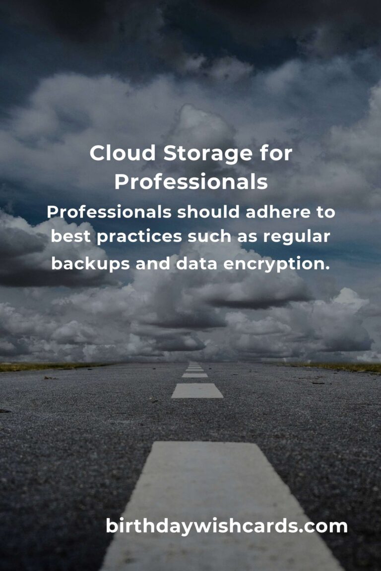 Cloud Storage: Complete Guide for Professionals