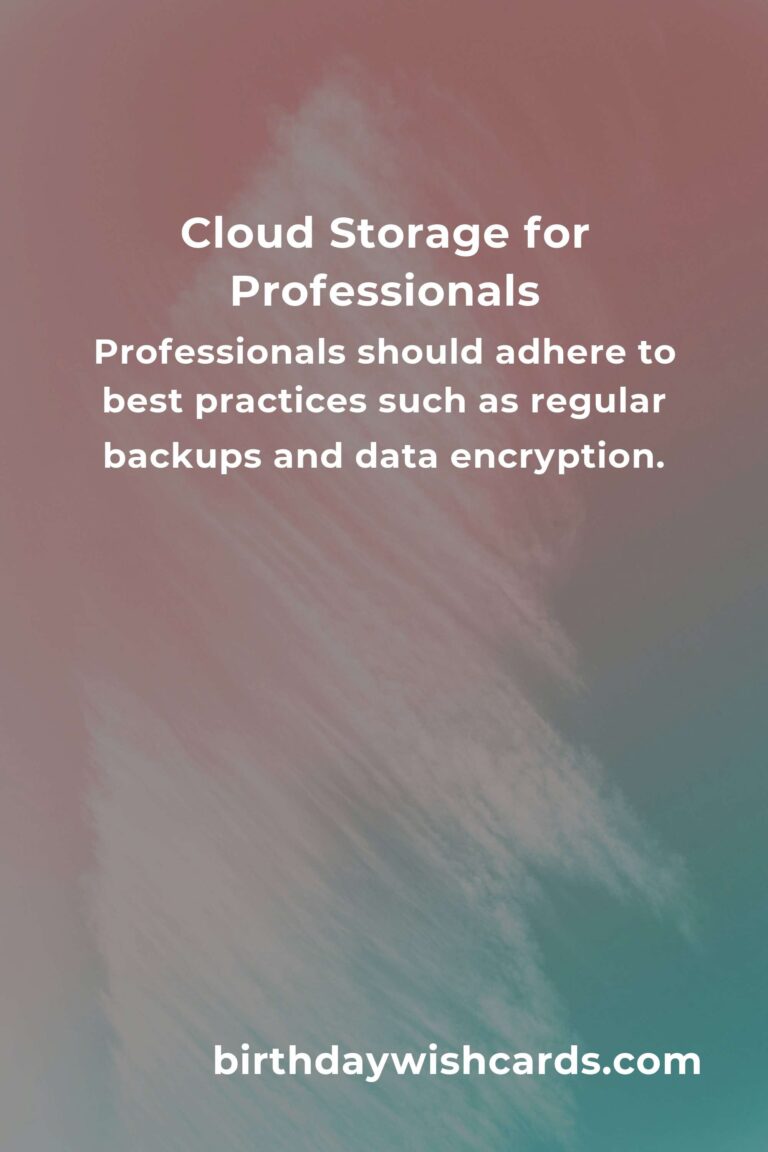 Cloud Storage: Complete Guide for Professionals
