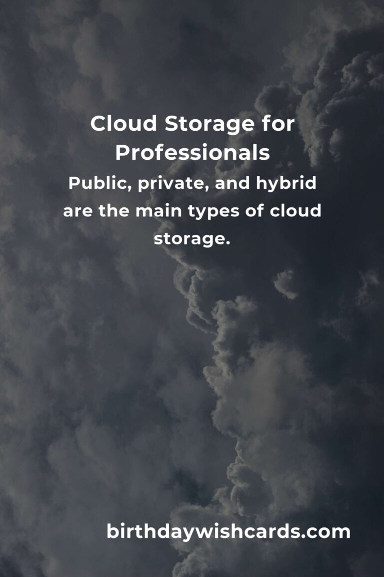 Cloud Storage: Complete Guide for Professionals