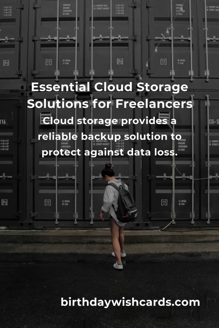 Cloud Storage: The Complete Guide for Freelancers