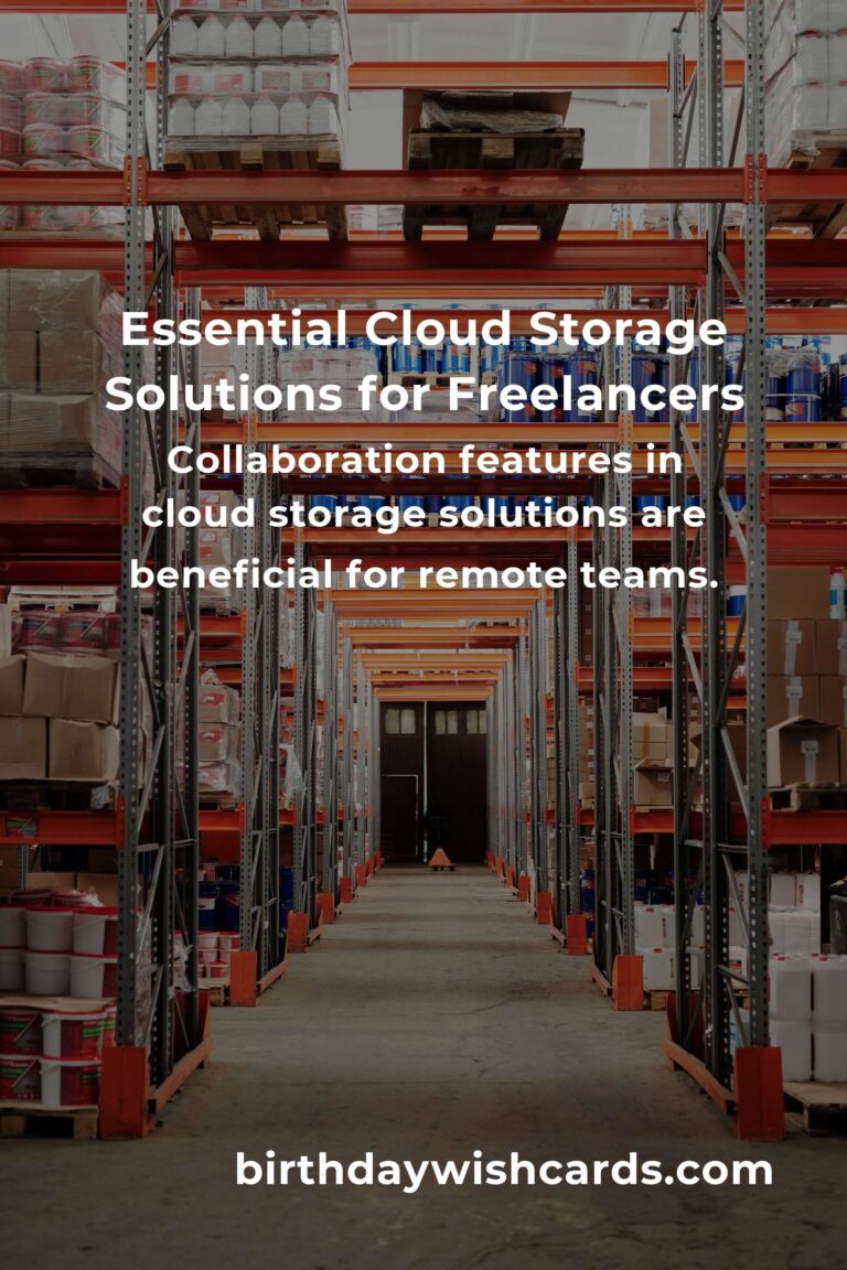 Cloud Storage: The Complete Guide for Freelancers