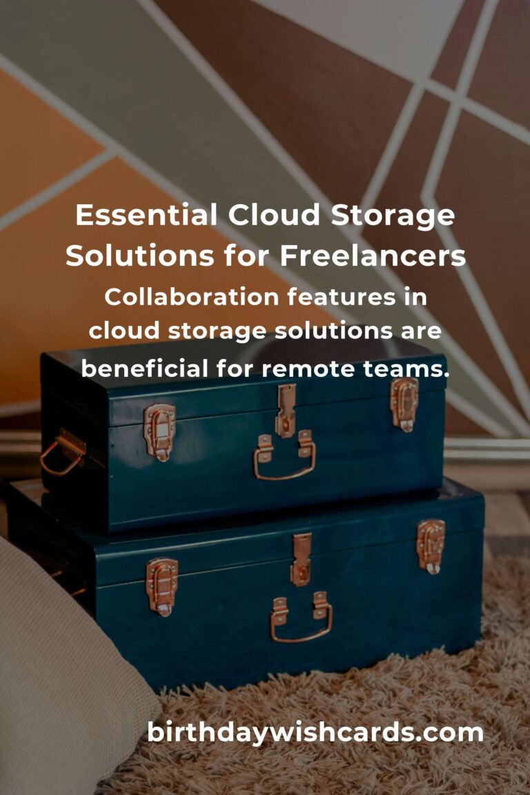 Cloud Storage: The Complete Guide for Freelancers
