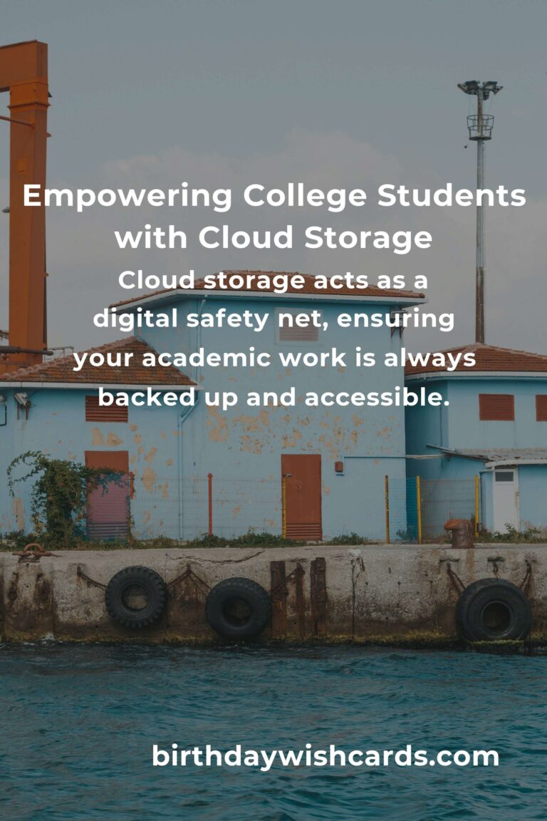 Cloud Storage: The Ultimate Guide for College Students Seeking Simplicity and Success