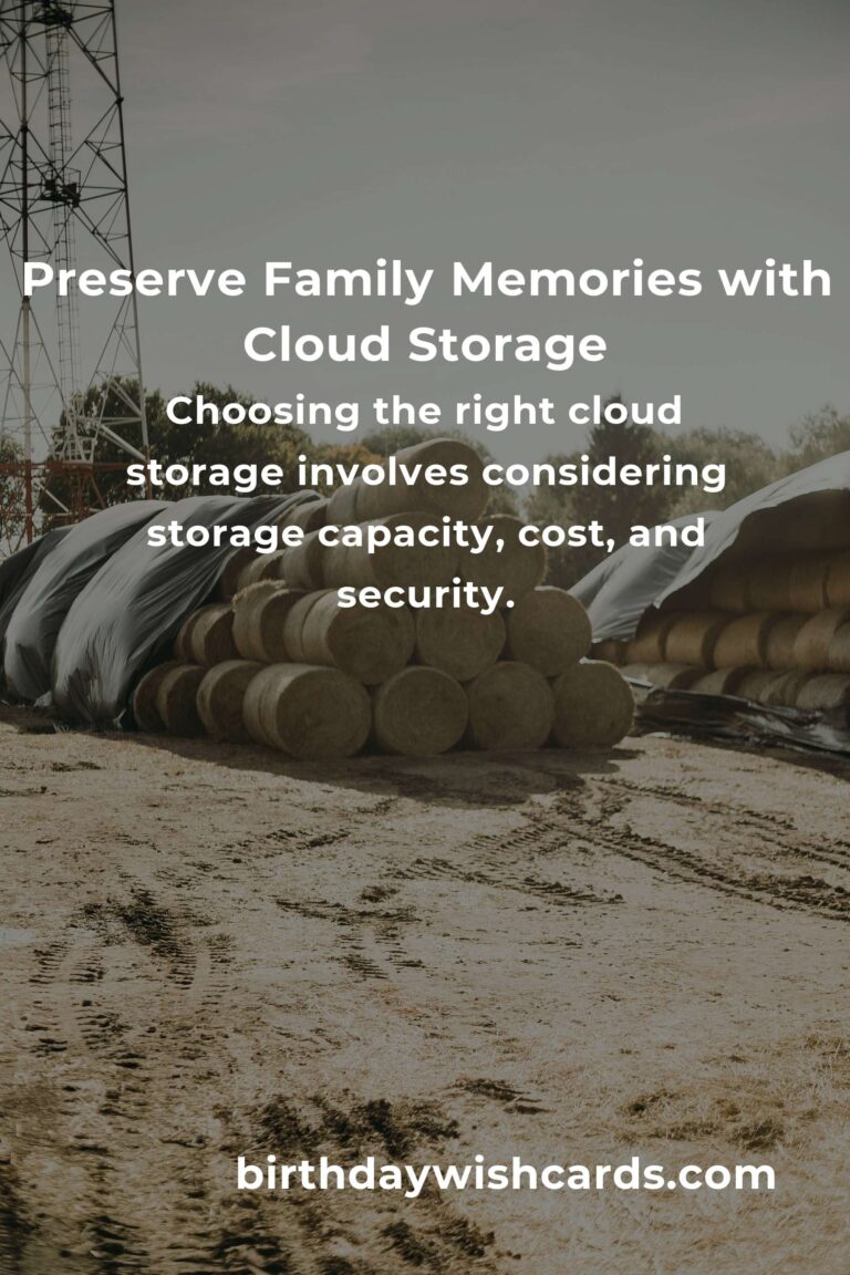 Cloud Storage: Your Lifeline for Precious New Parent Memories