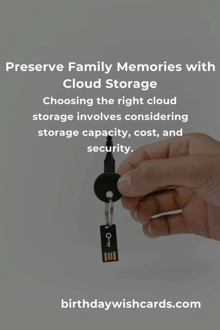 Cloud Storage: Your Lifeline for Precious New Parent Memories
