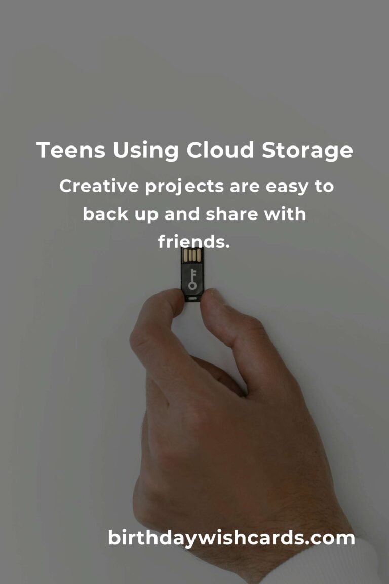 Cloud Storage for Teens: The Ultimate Guide to Keeping Your Memories Safe and Sound