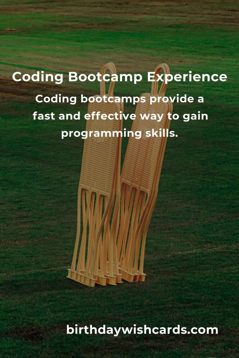 Coding Bootcamp: A Comprehensive Guide for Seniors