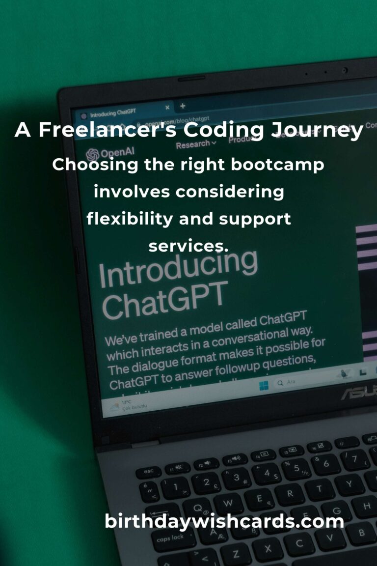 Coding Bootcamp: A Freelancer’s Journey to Success and Freedom