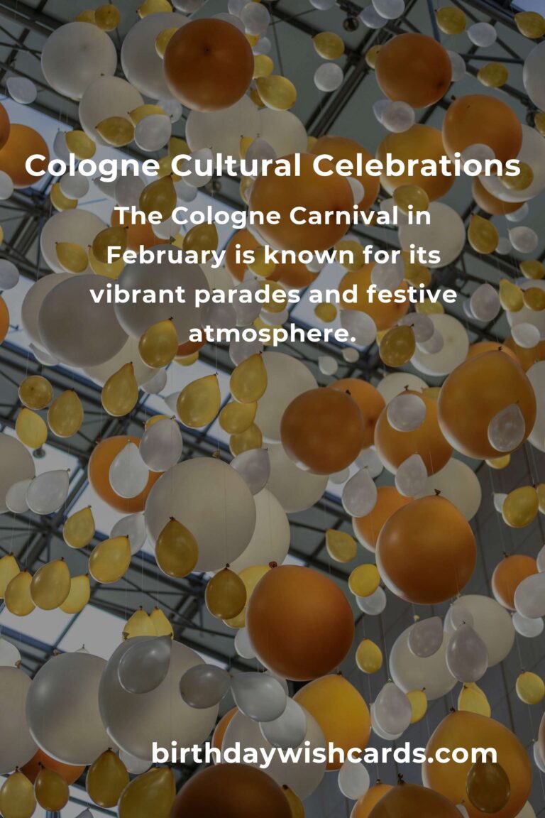 Cologne Cultural Events You Can’t Miss in 2025