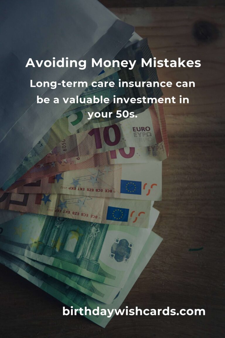 Common Money Mistakes to Avoid in Your 50s for a Secure Future