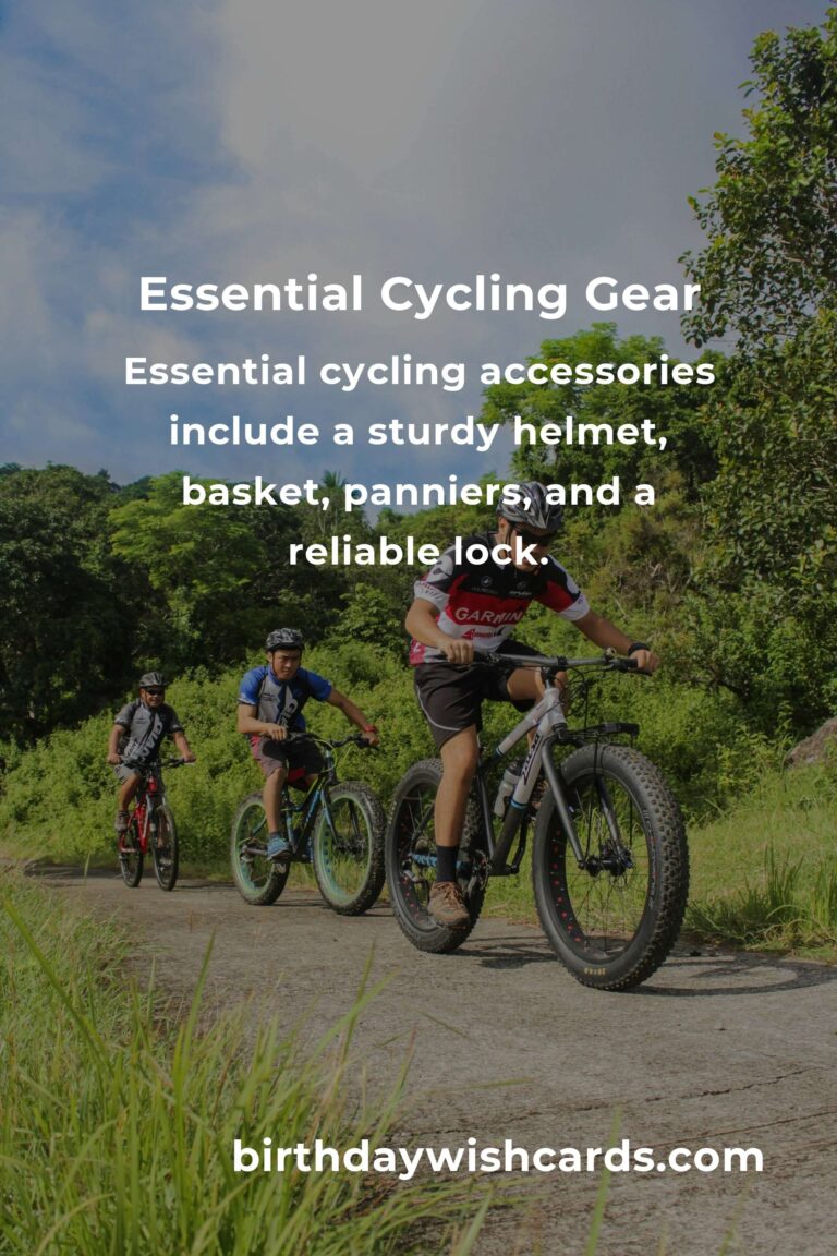 Complete Cycling Equipment Guide for Food Lovers