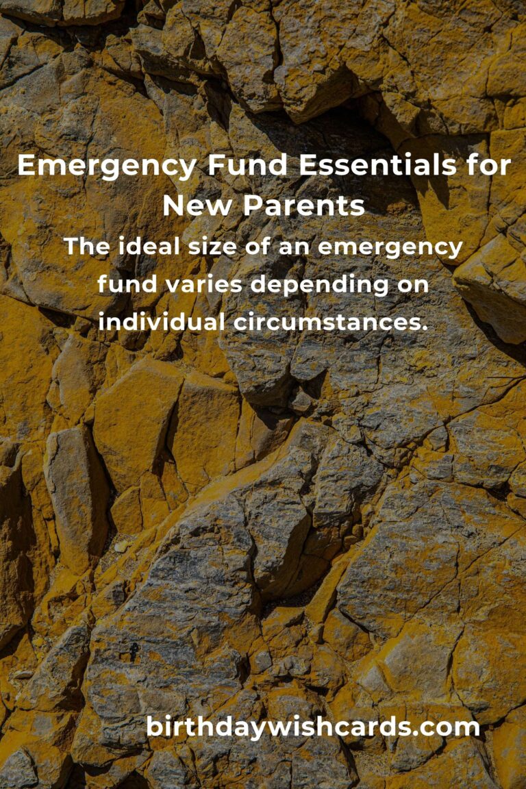 Complete Guide to Building an Emergency Fund for New Parents