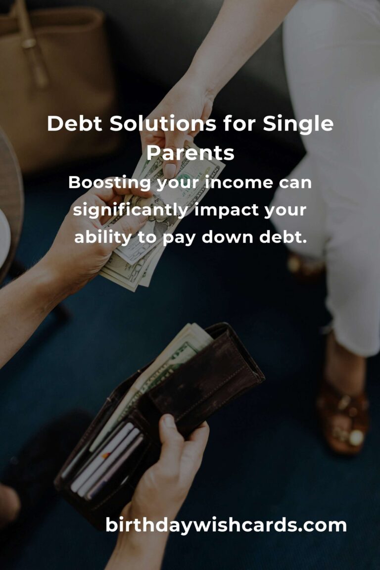 Complete Guide to Debt Management for Single Parents