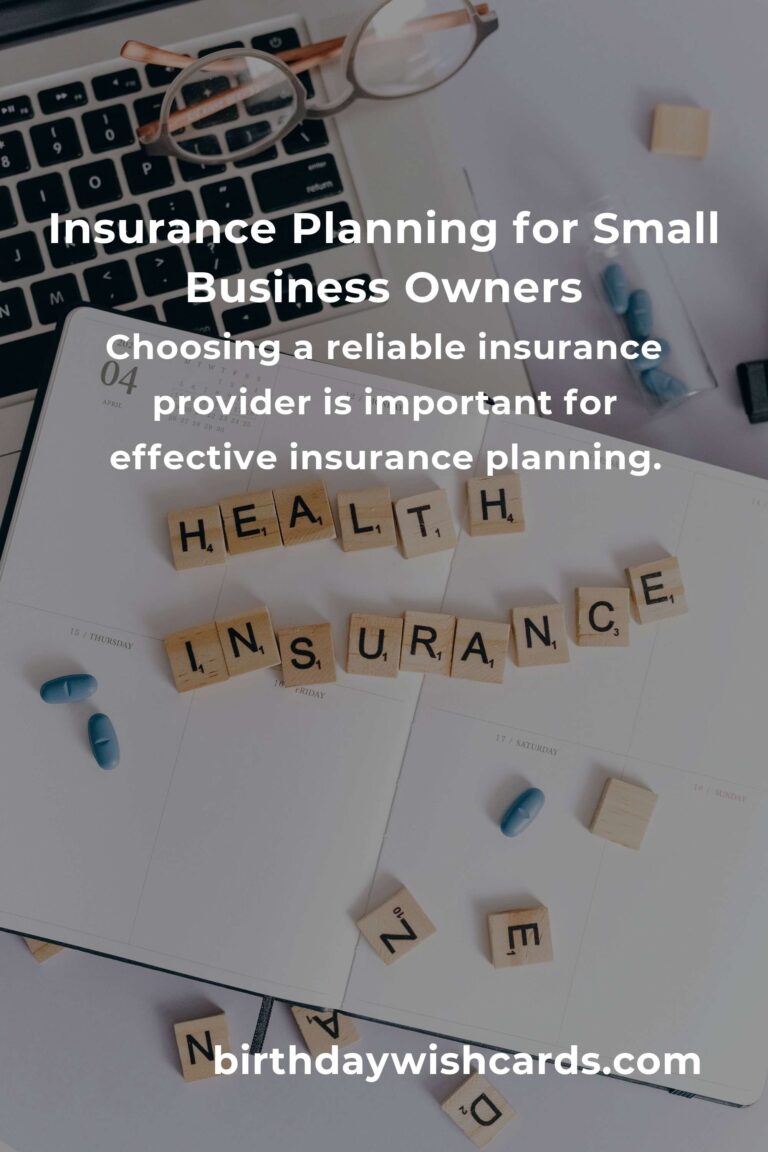 Complete Guide to Insurance Planning for Small Business Owners