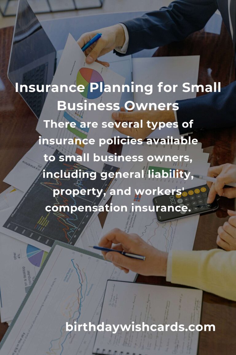Complete Guide to Insurance Planning for Small Business Owners