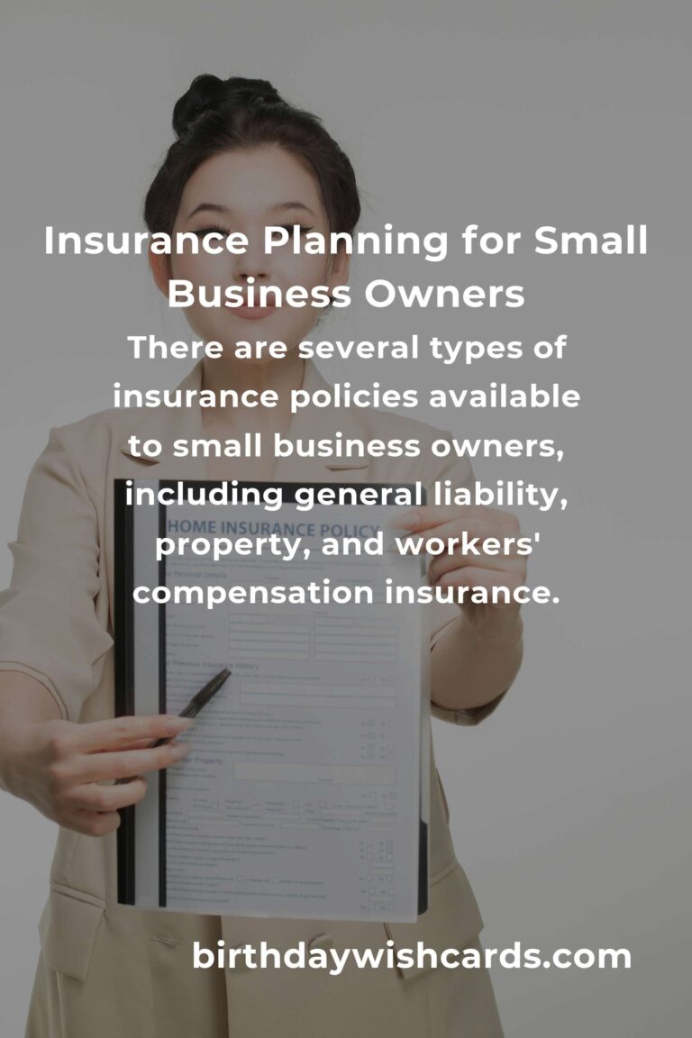 Complete Guide to Insurance Planning for Small Business Owners