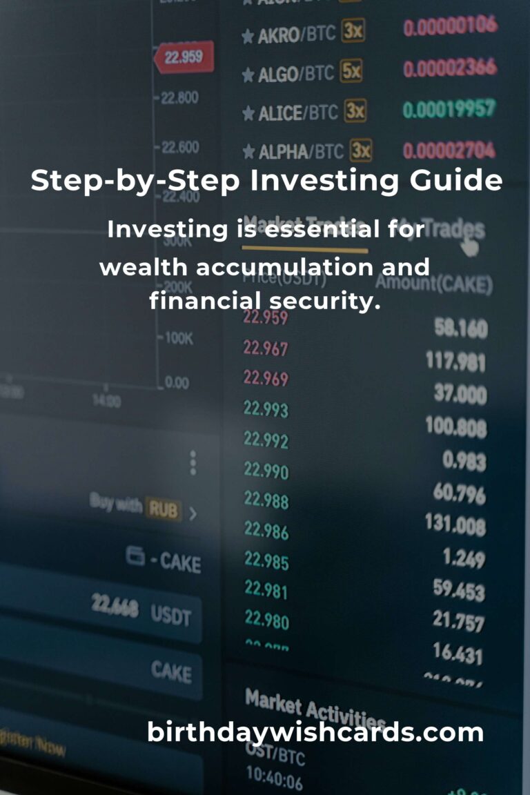Complete Guide to Investing for Beginners: A Step-by-Step Approach