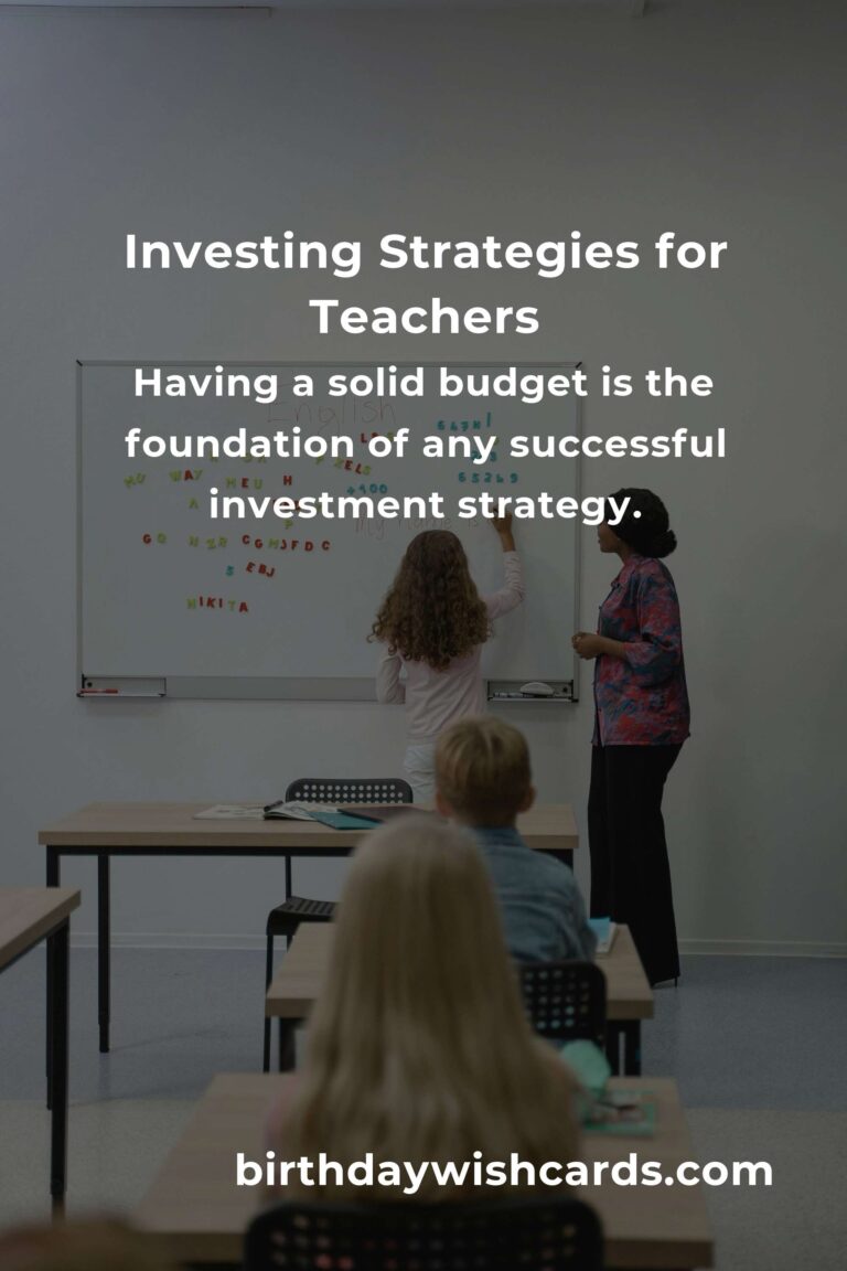Complete Guide to Investing for Teachers: Building a Secure Financial Future