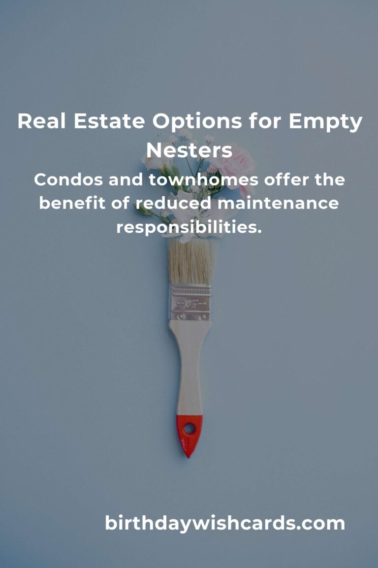 Complete Guide to Real Estate for Empty Nesters