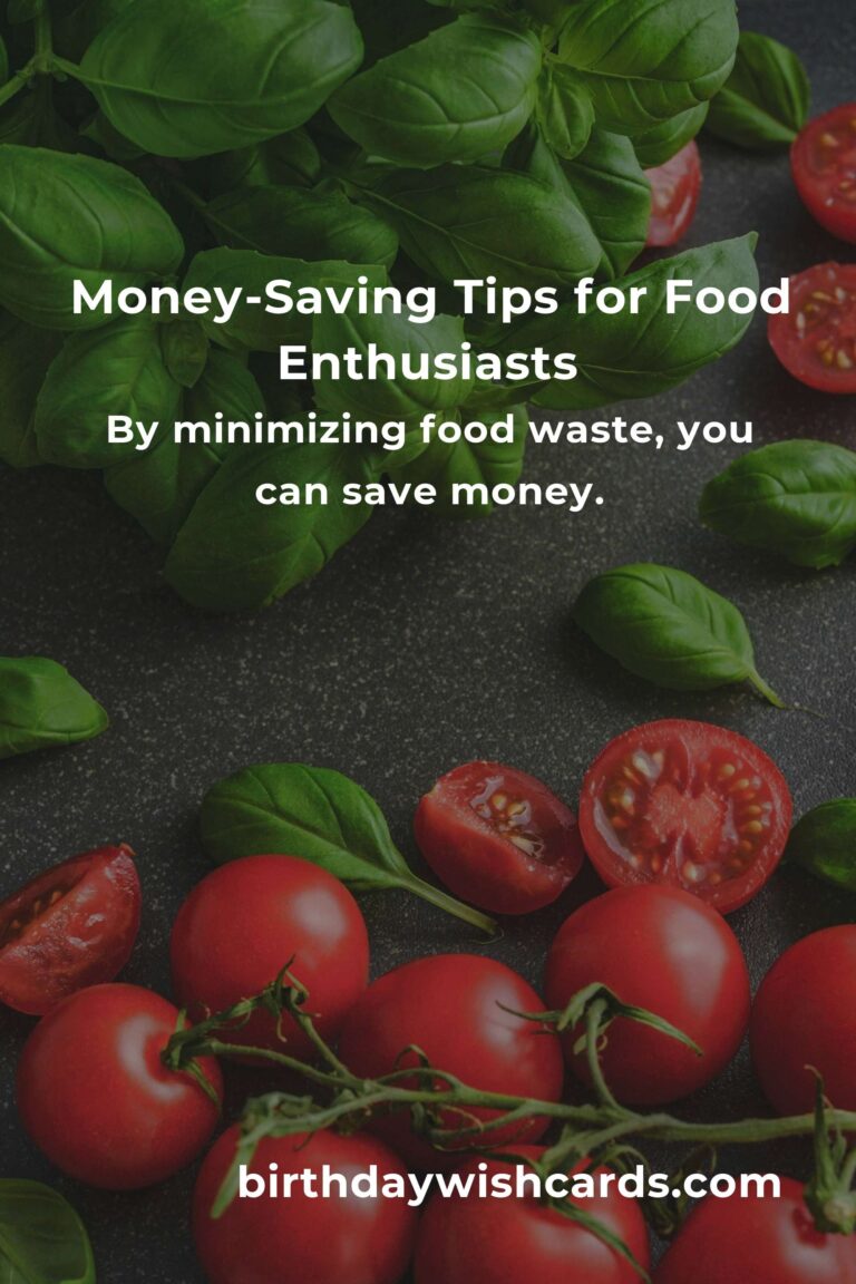 Complete Guide to Saving Money for Food Lovers