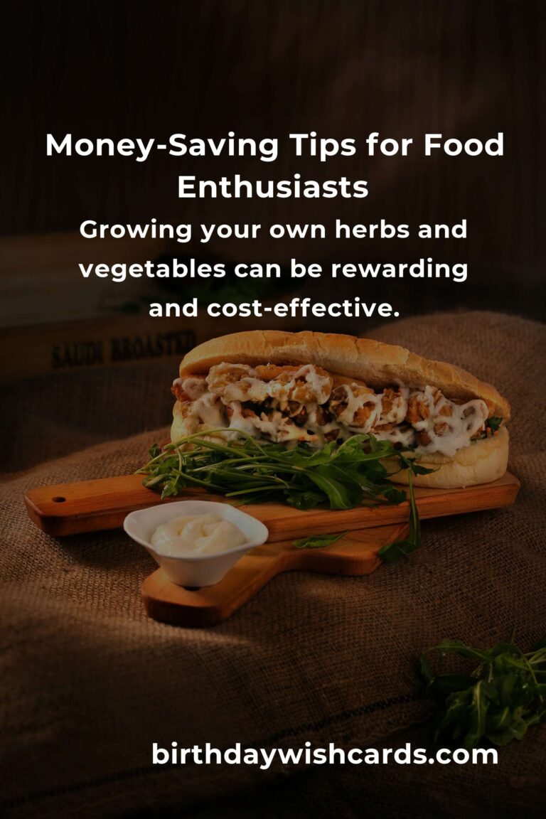 Complete Guide to Saving Money for Food Lovers