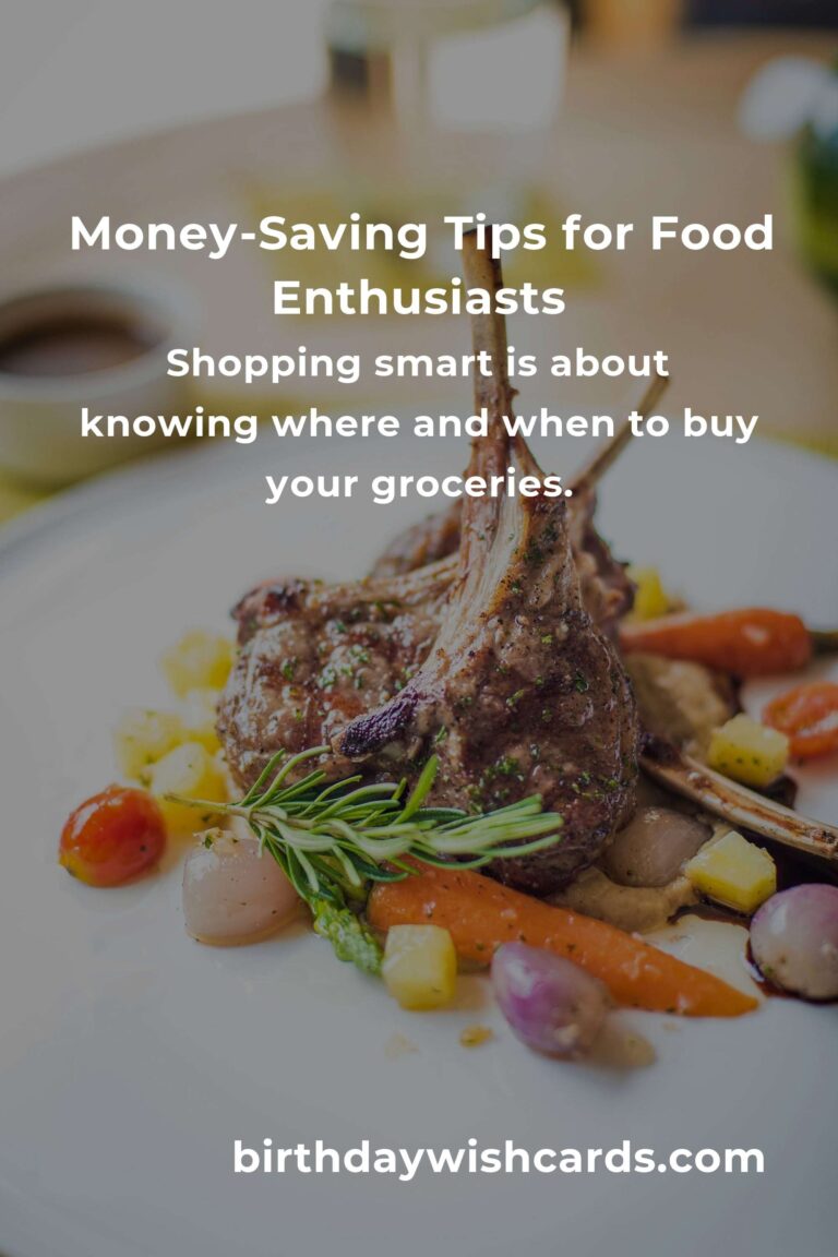 Complete Guide to Saving Money for Food Lovers