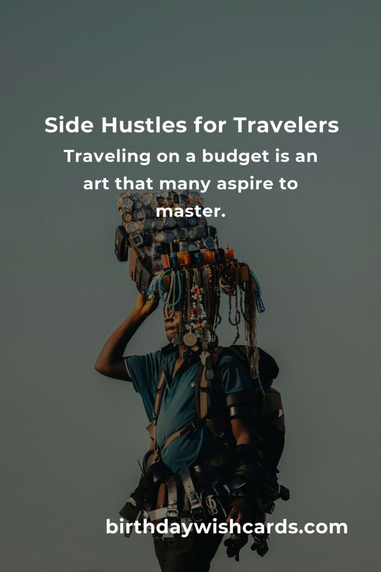 Complete Guide to Side Hustles for Budget Travelers