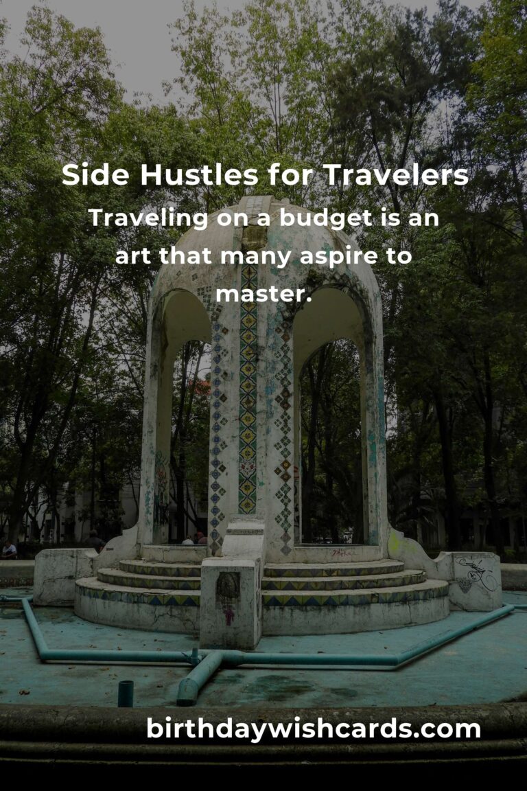 Complete Guide to Side Hustles for Budget Travelers