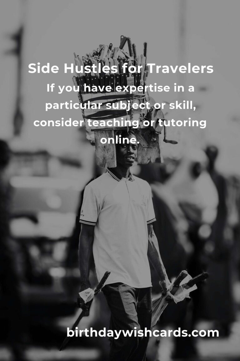 Complete Guide to Side Hustles for Budget Travelers